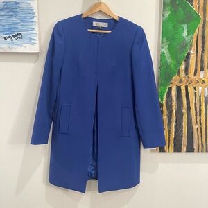 Tahari Vibrant Blue Women's Cape Coat